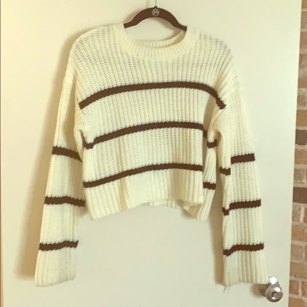 Cream sweater